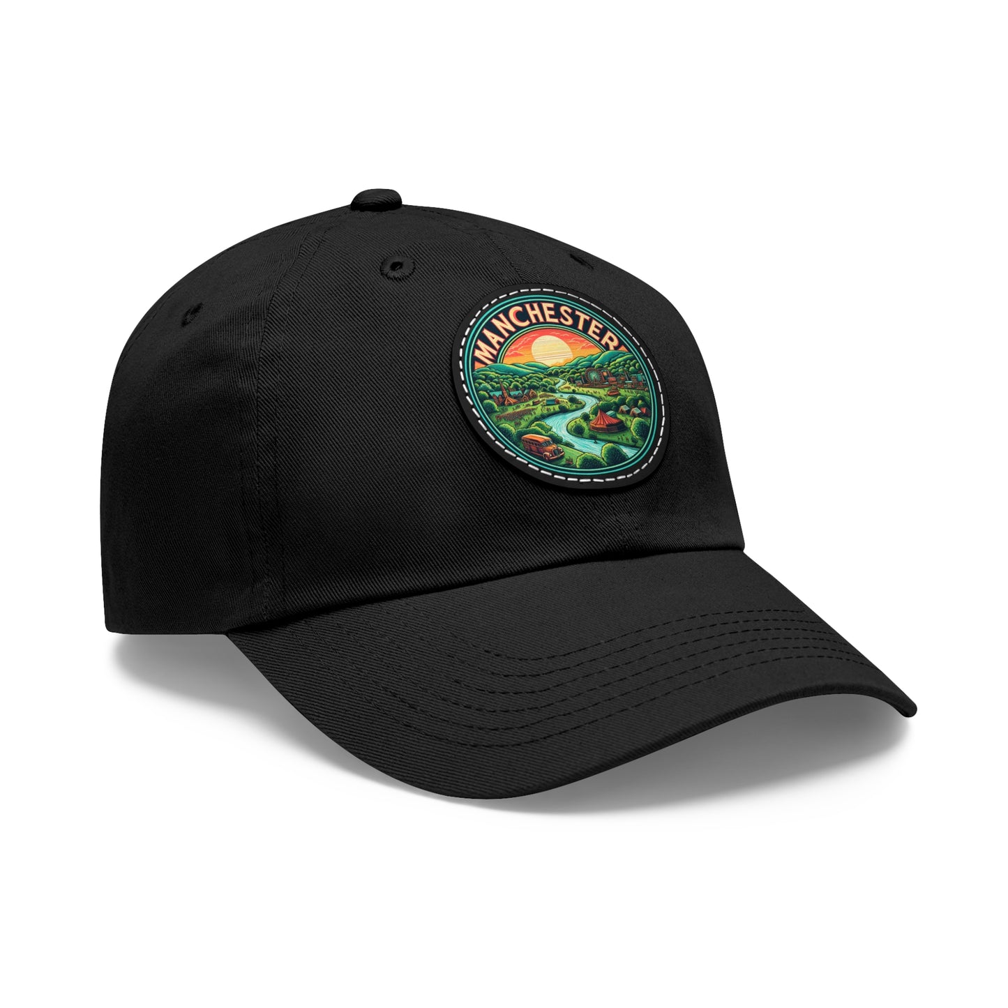 Manchester Leather Patch Hat