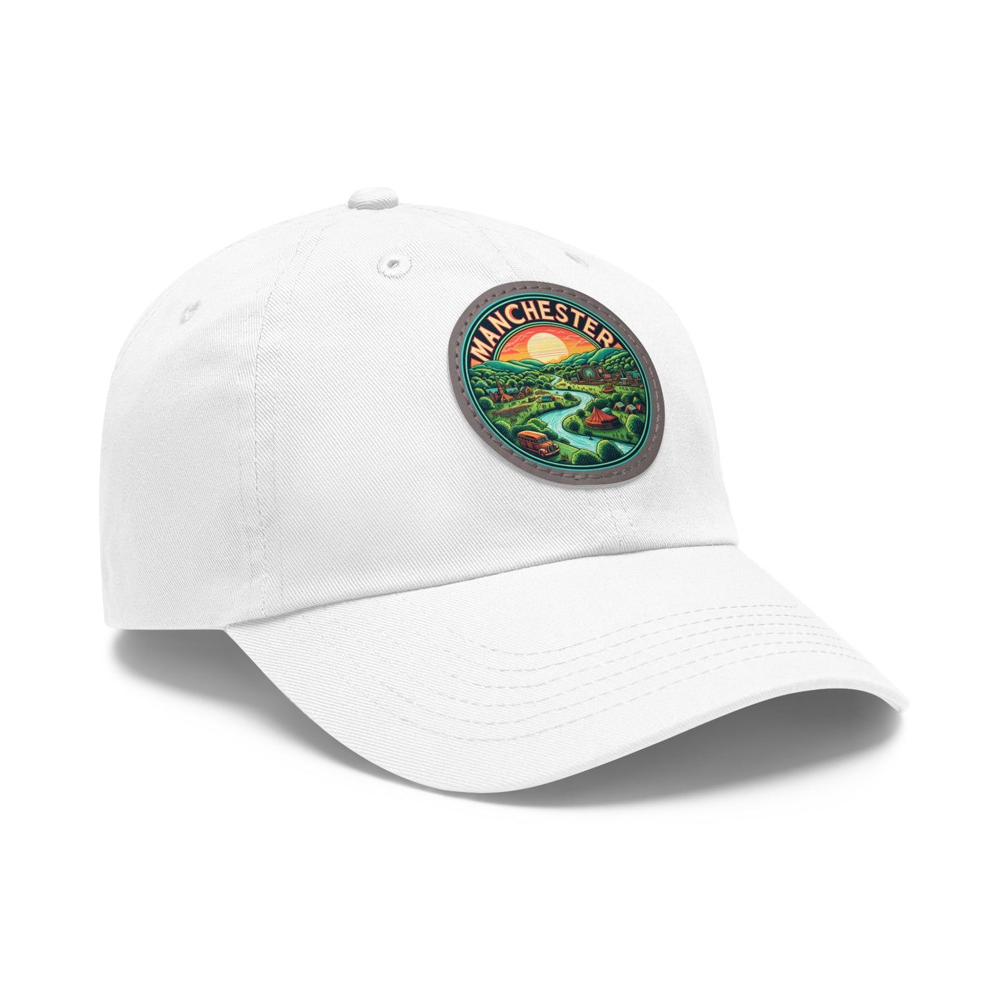 Manchester Leather Patch Hat