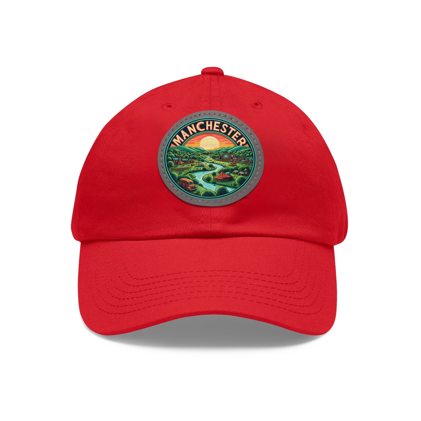 Manchester Leather Patch Hat
