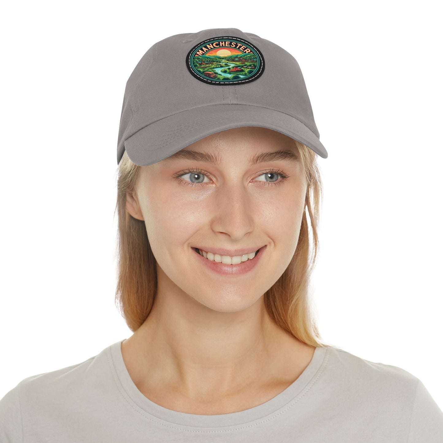 Manchester Leather Patch Hat