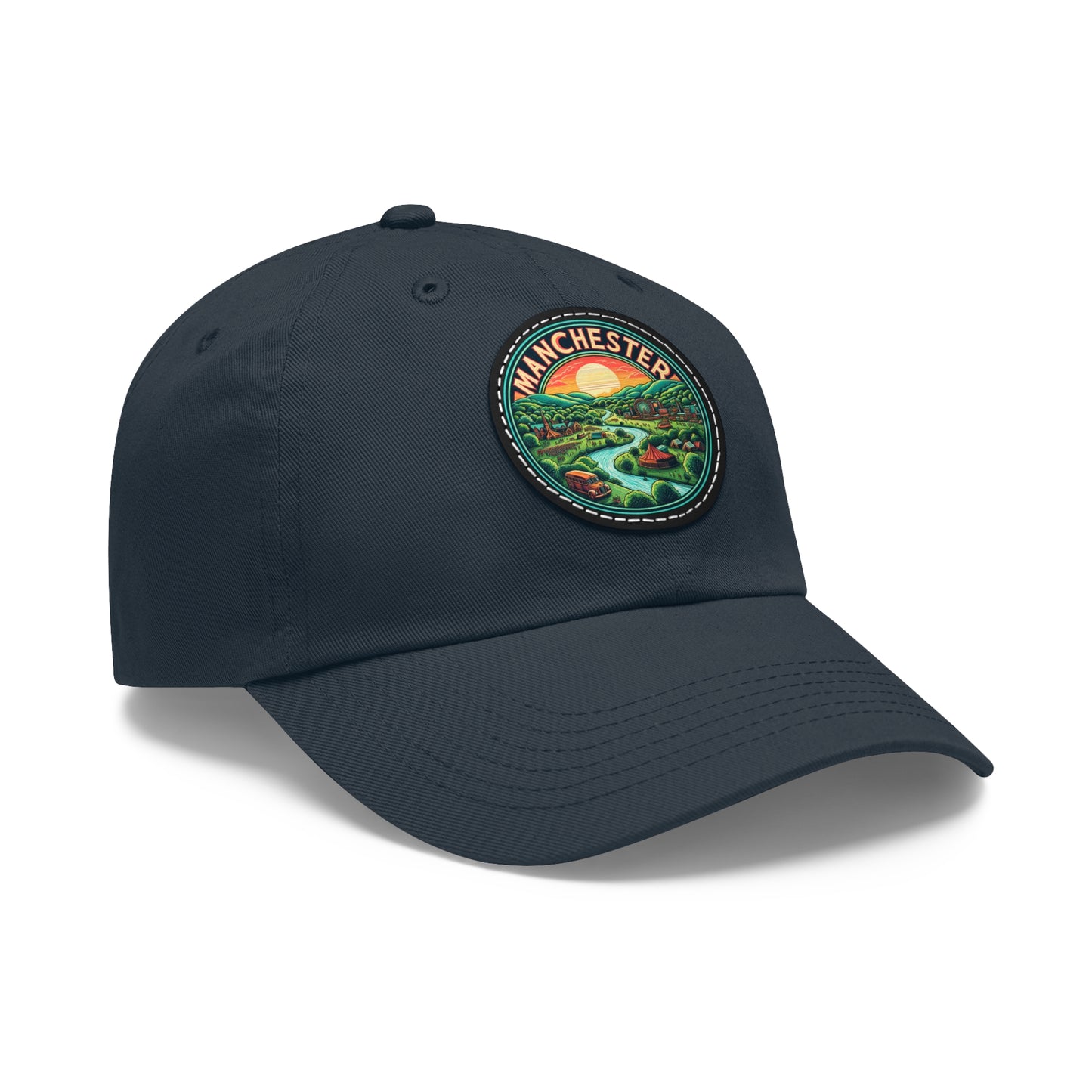 Manchester Leather Patch Hat