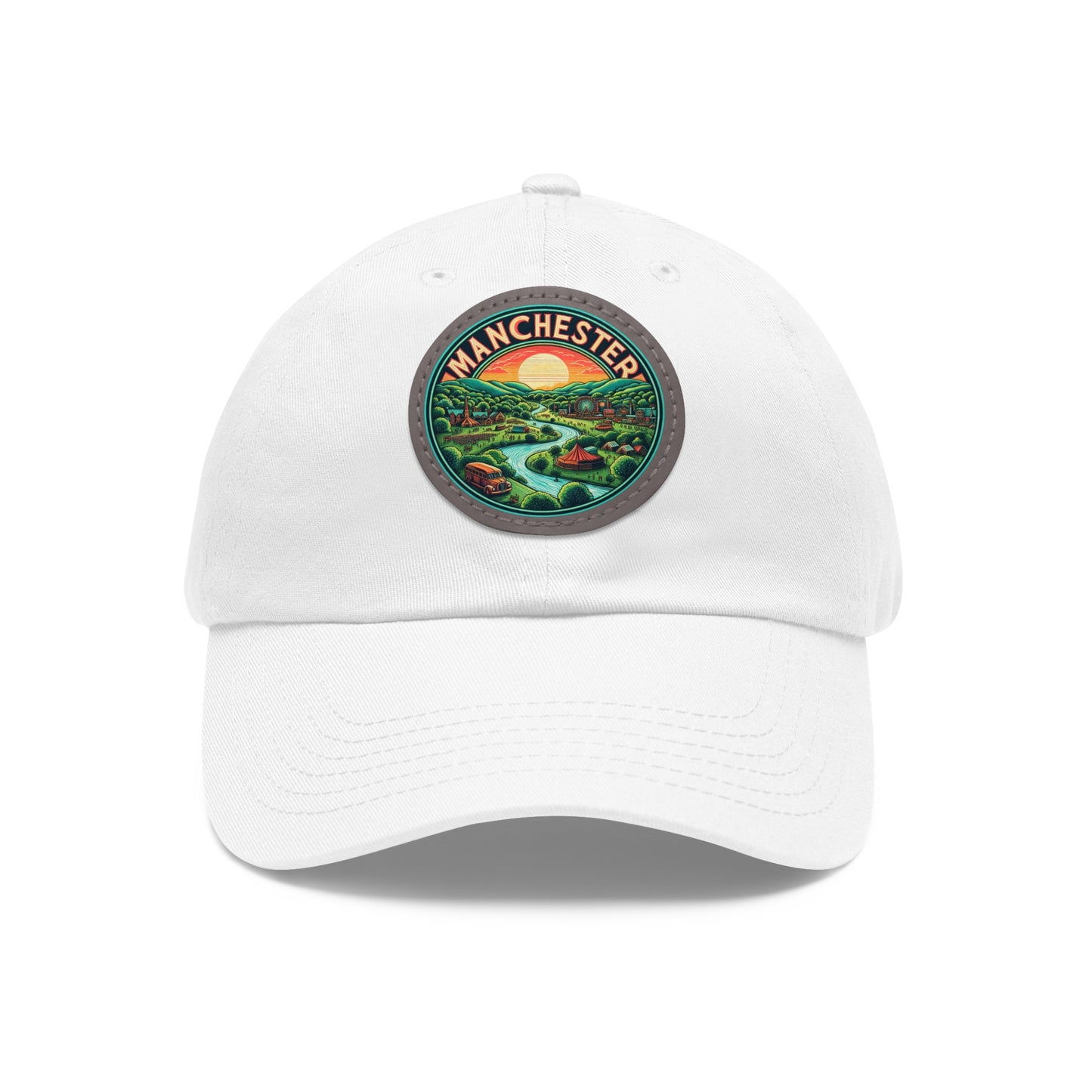 Manchester Leather Patch Hat