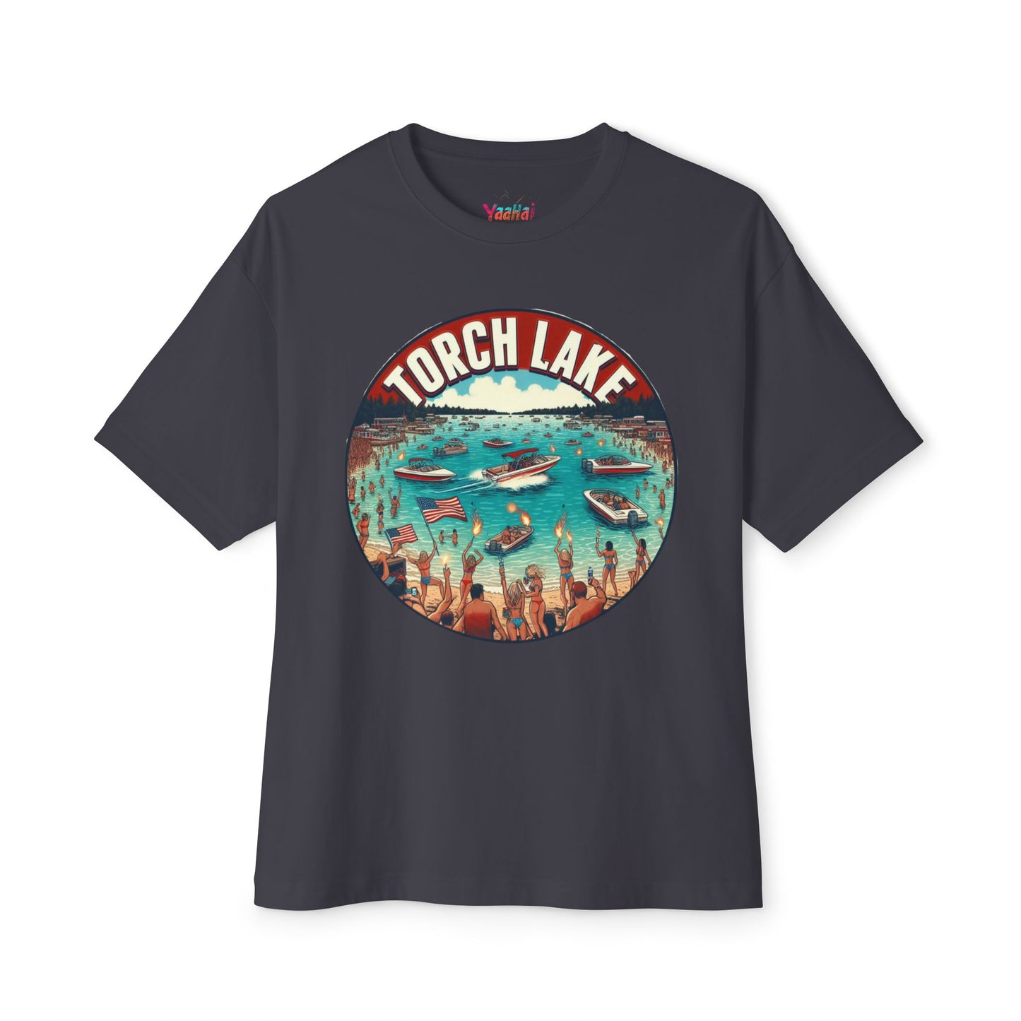 Torch Lake Oversized Boxy Tee