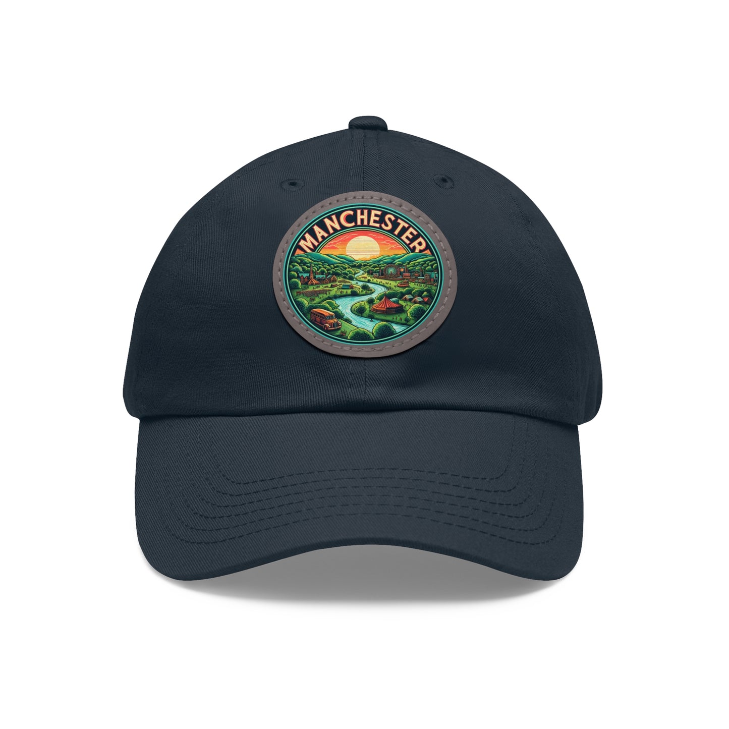 Manchester Leather Patch Hat