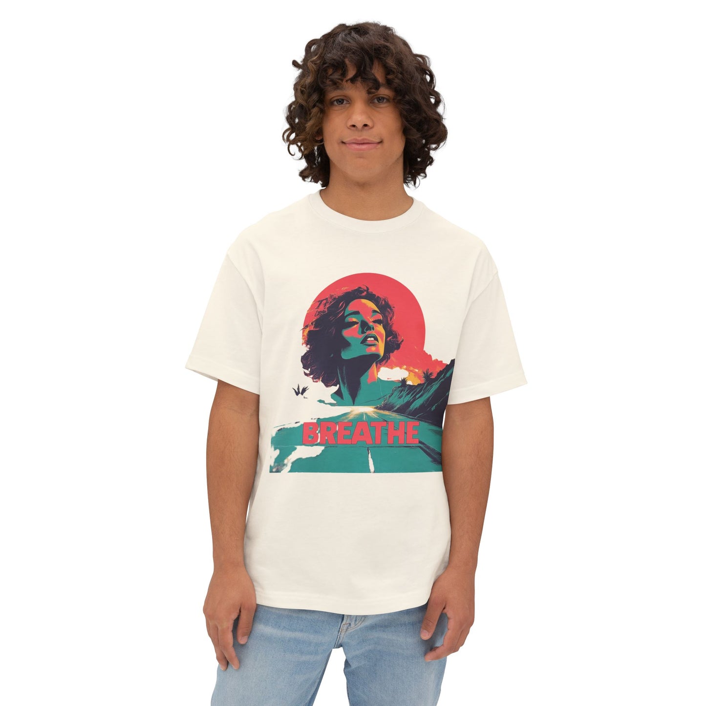 Oversized Boxy Breathe Tee