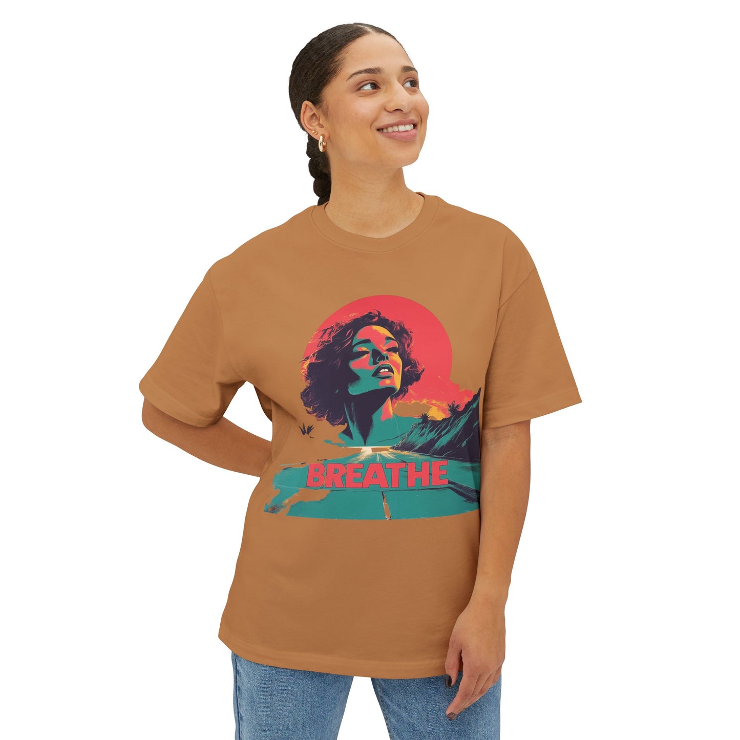 Oversized Boxy Breathe Tee