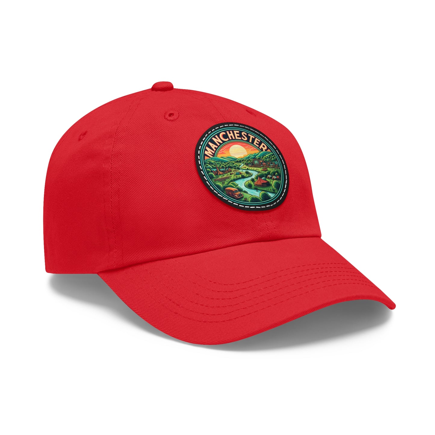 Manchester Leather Patch Hat