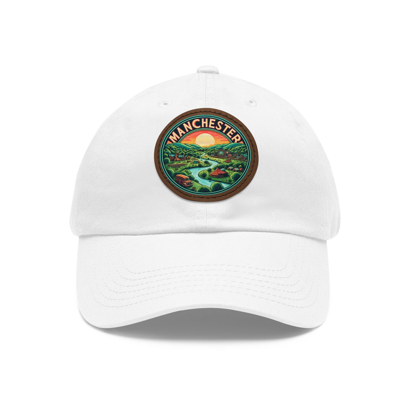 Manchester Leather Patch Hat