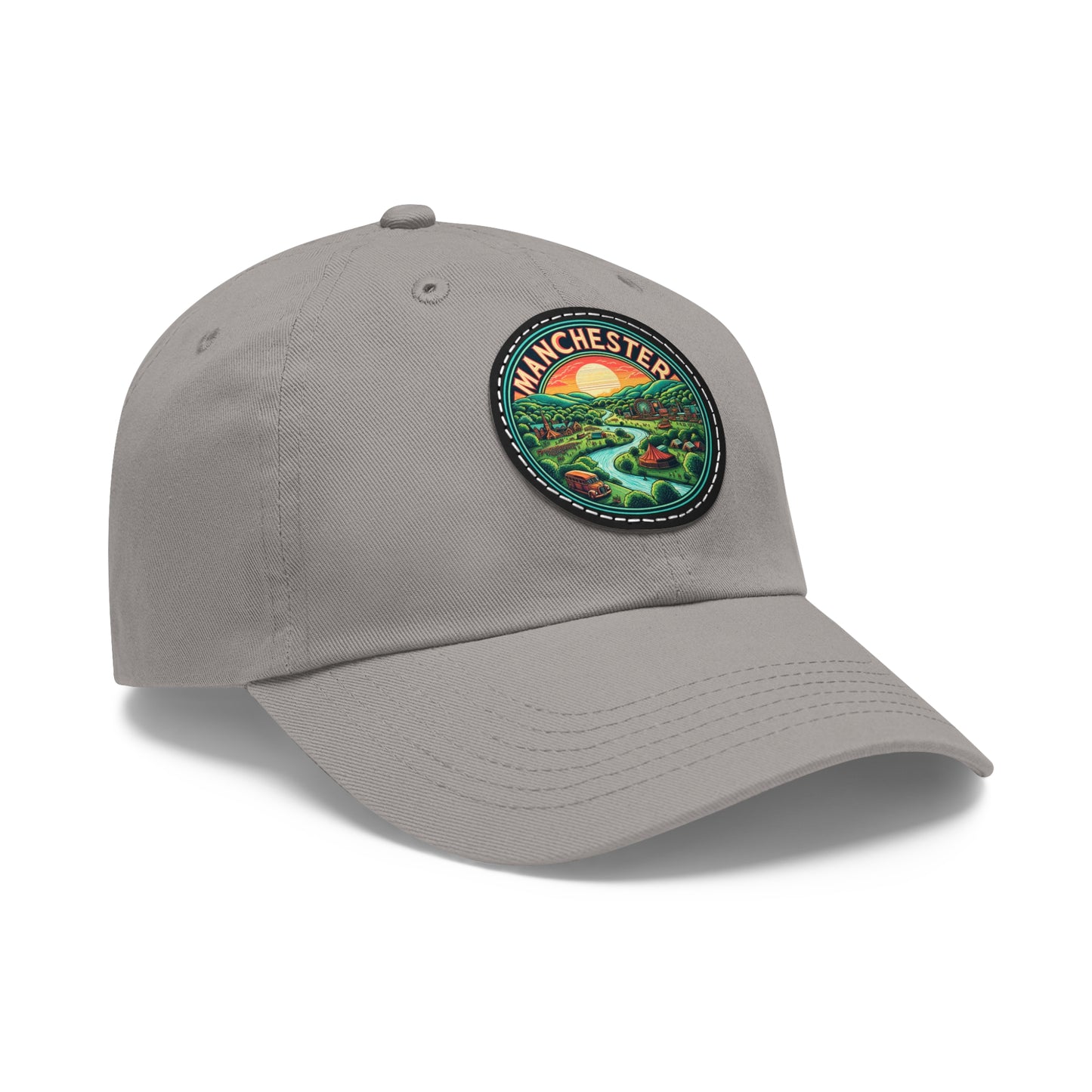 Manchester Leather Patch Hat
