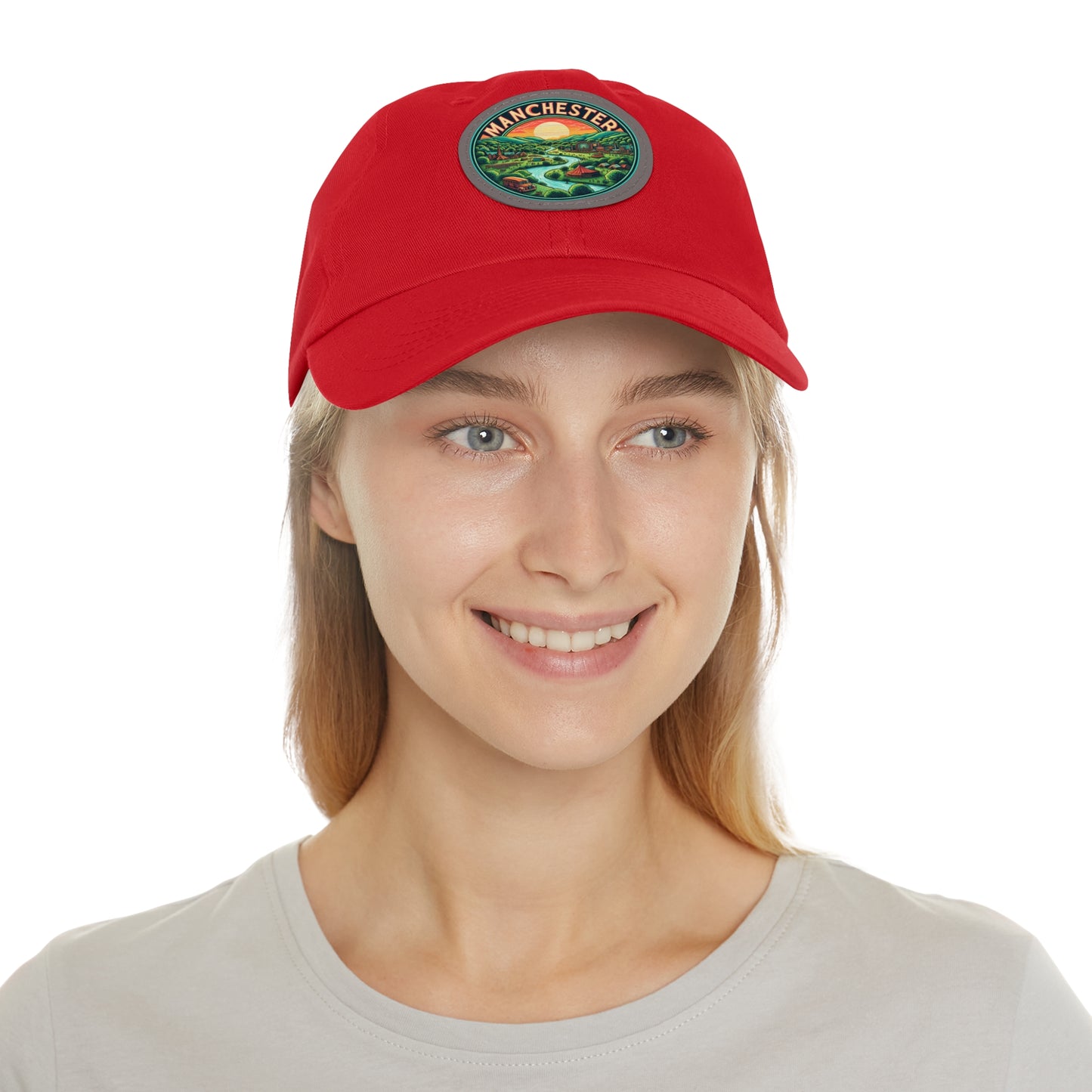 Manchester Leather Patch Hat