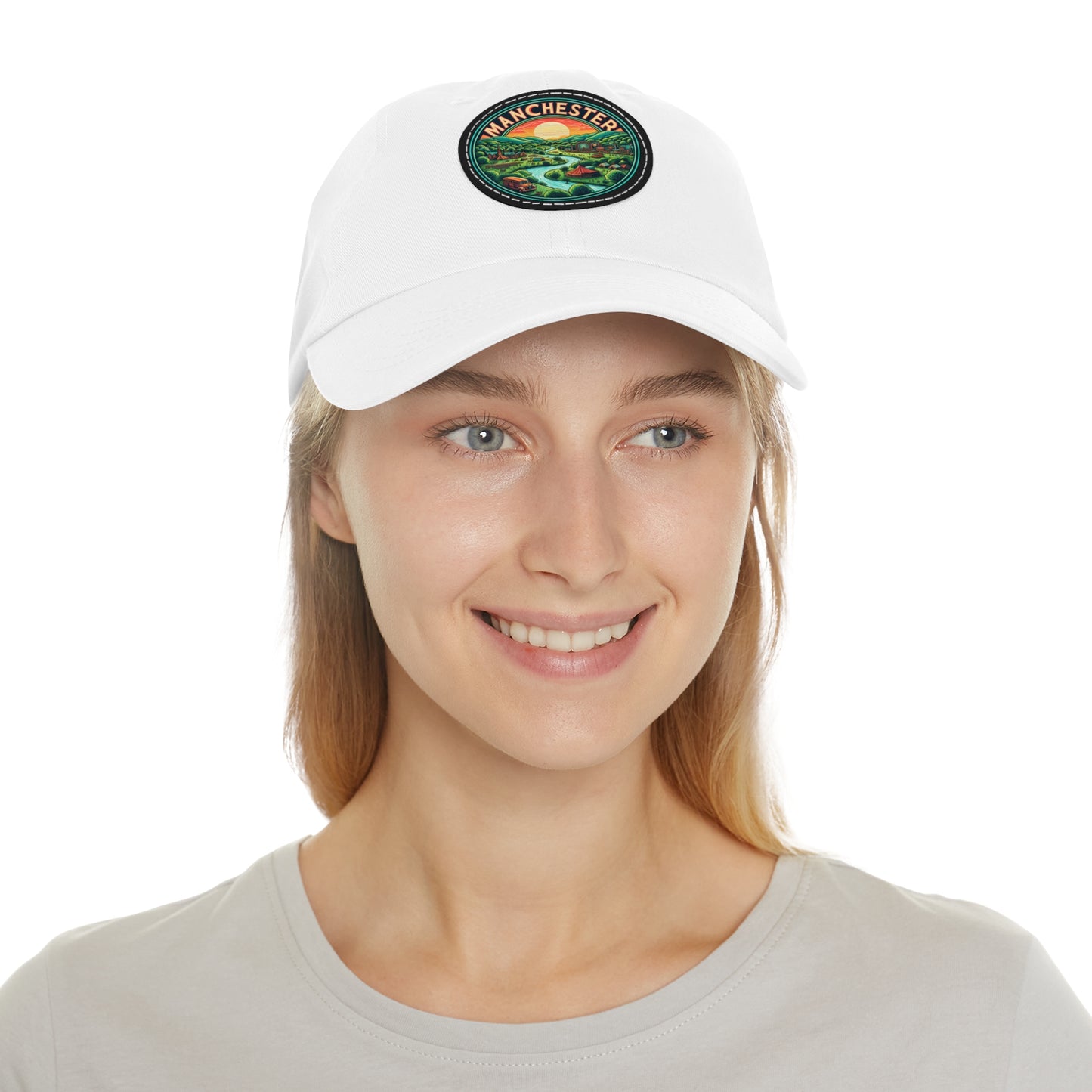 Manchester Leather Patch Hat