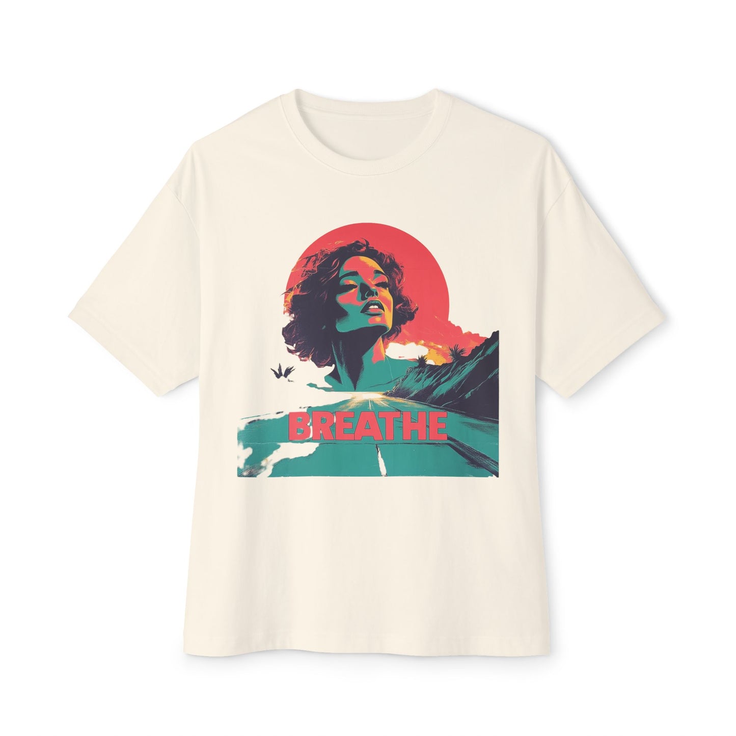 Oversized Boxy Breathe Tee