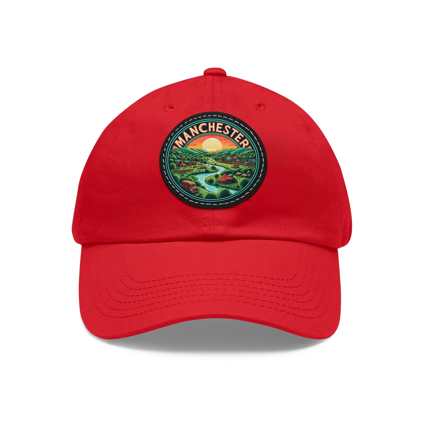 Manchester Leather Patch Hat