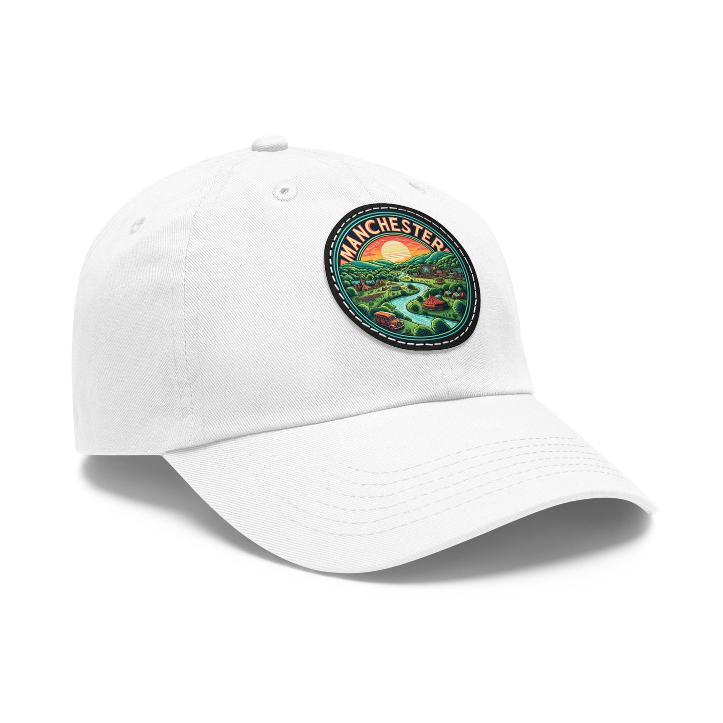 Manchester Leather Patch Hat