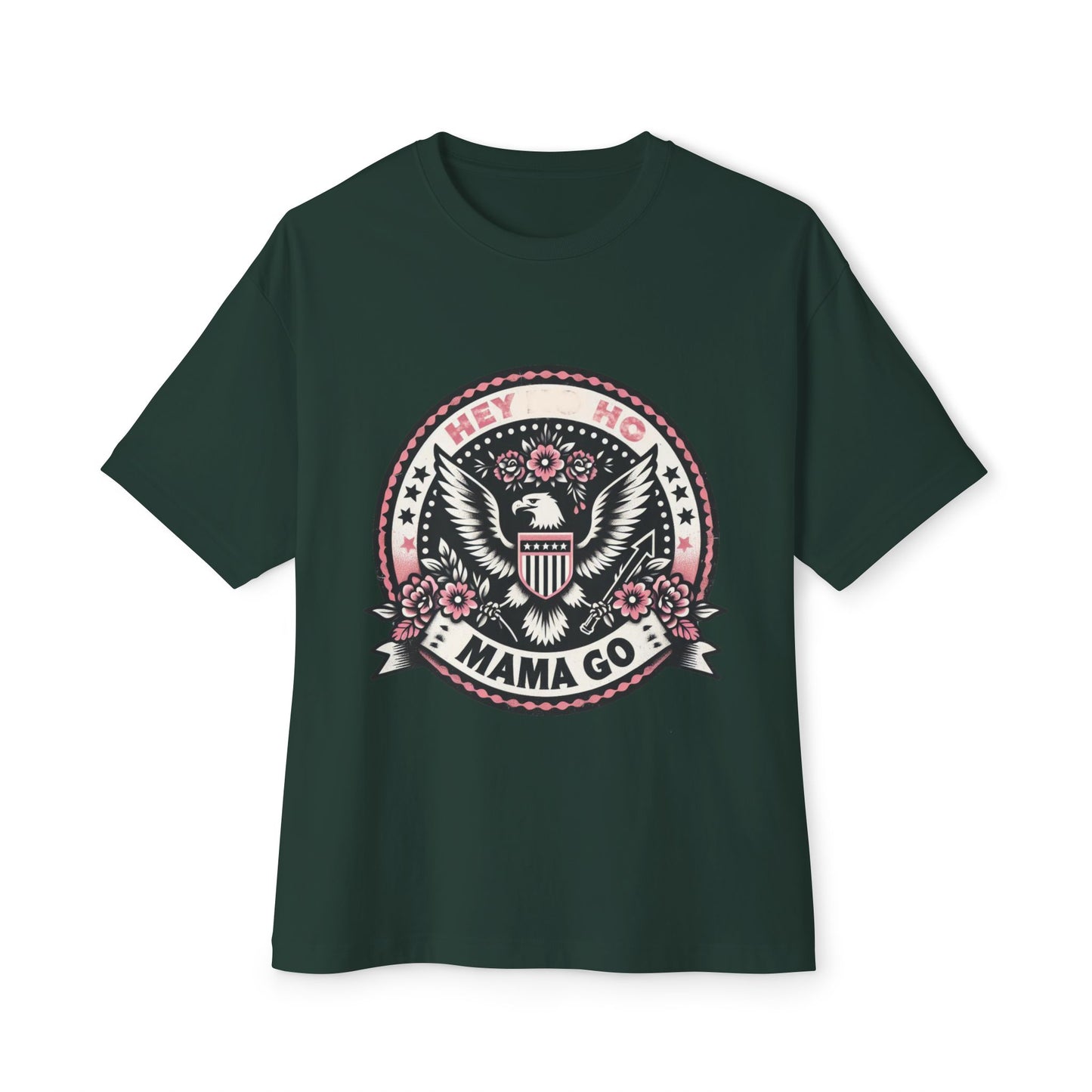 Hey Ho Mama Go Boxy Shirt