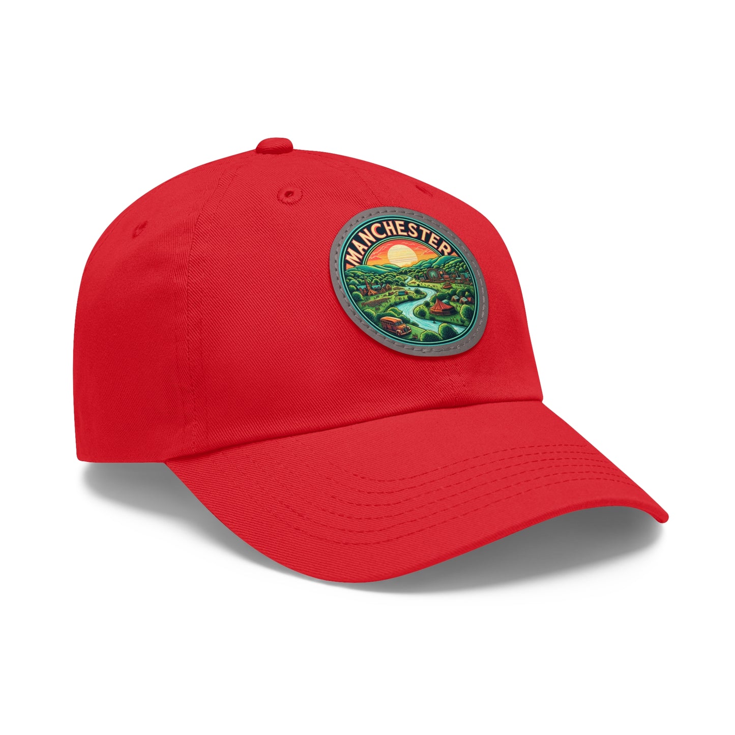 Manchester Leather Patch Hat