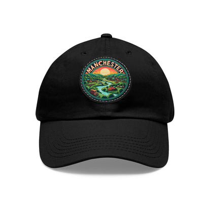Manchester Leather Patch Hat