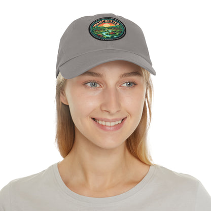 Manchester Leather Patch Hat