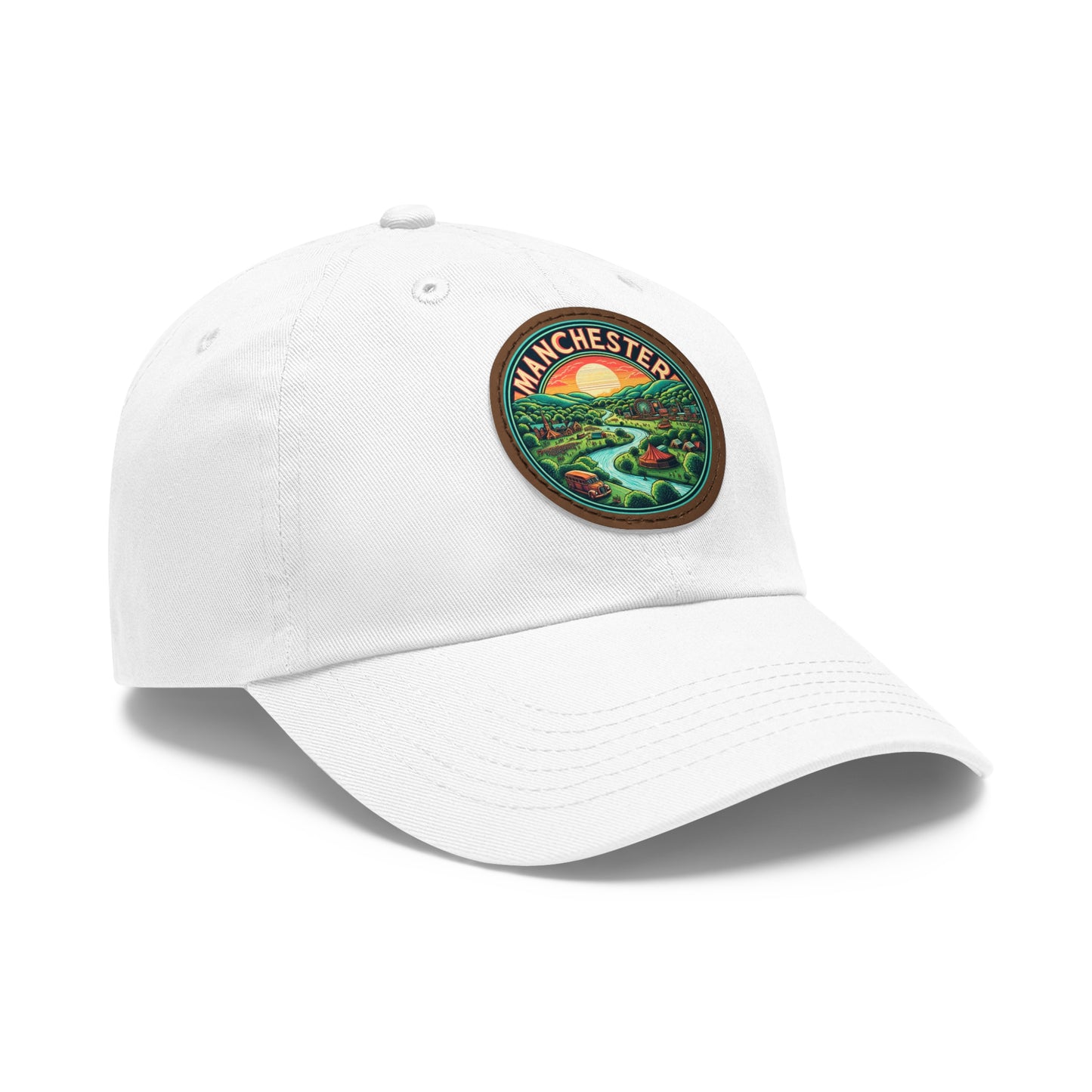 Manchester Leather Patch Hat