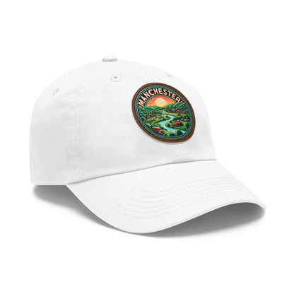 Manchester Leather Patch Hat