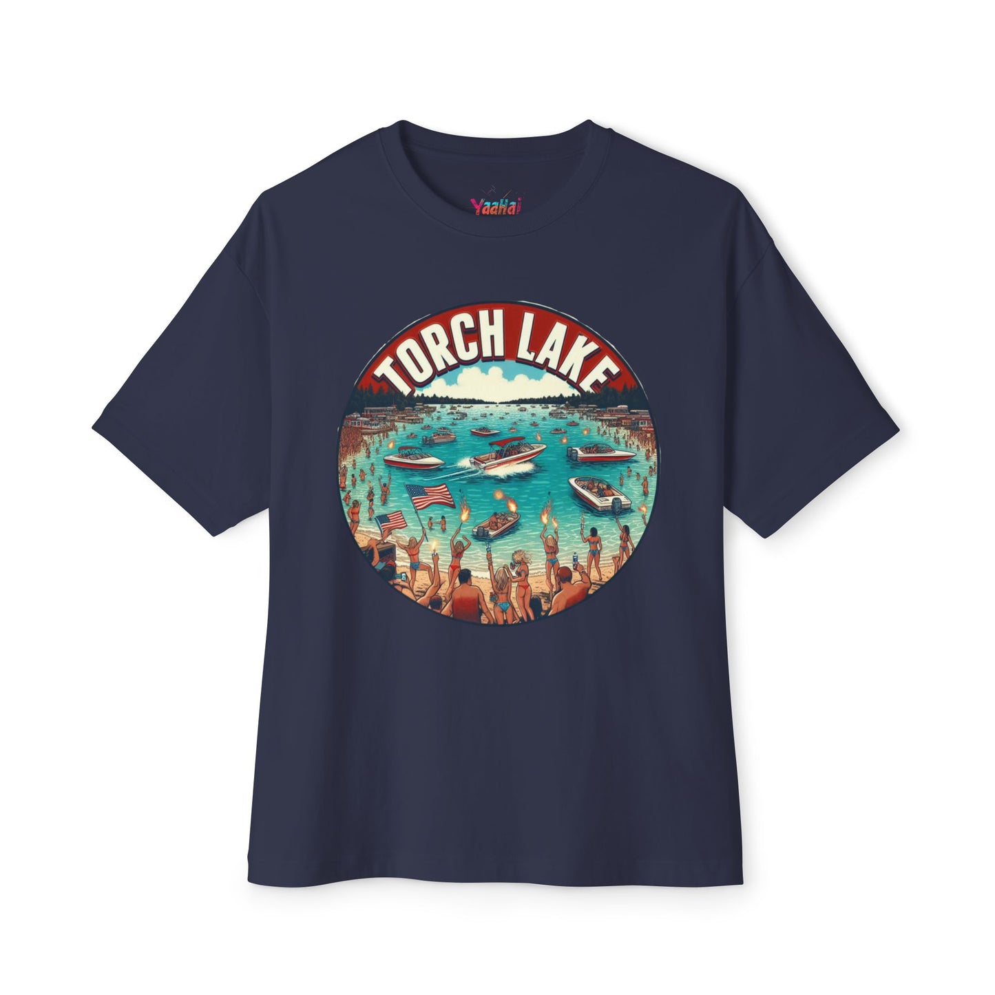 Torch Lake Oversized Boxy Tee