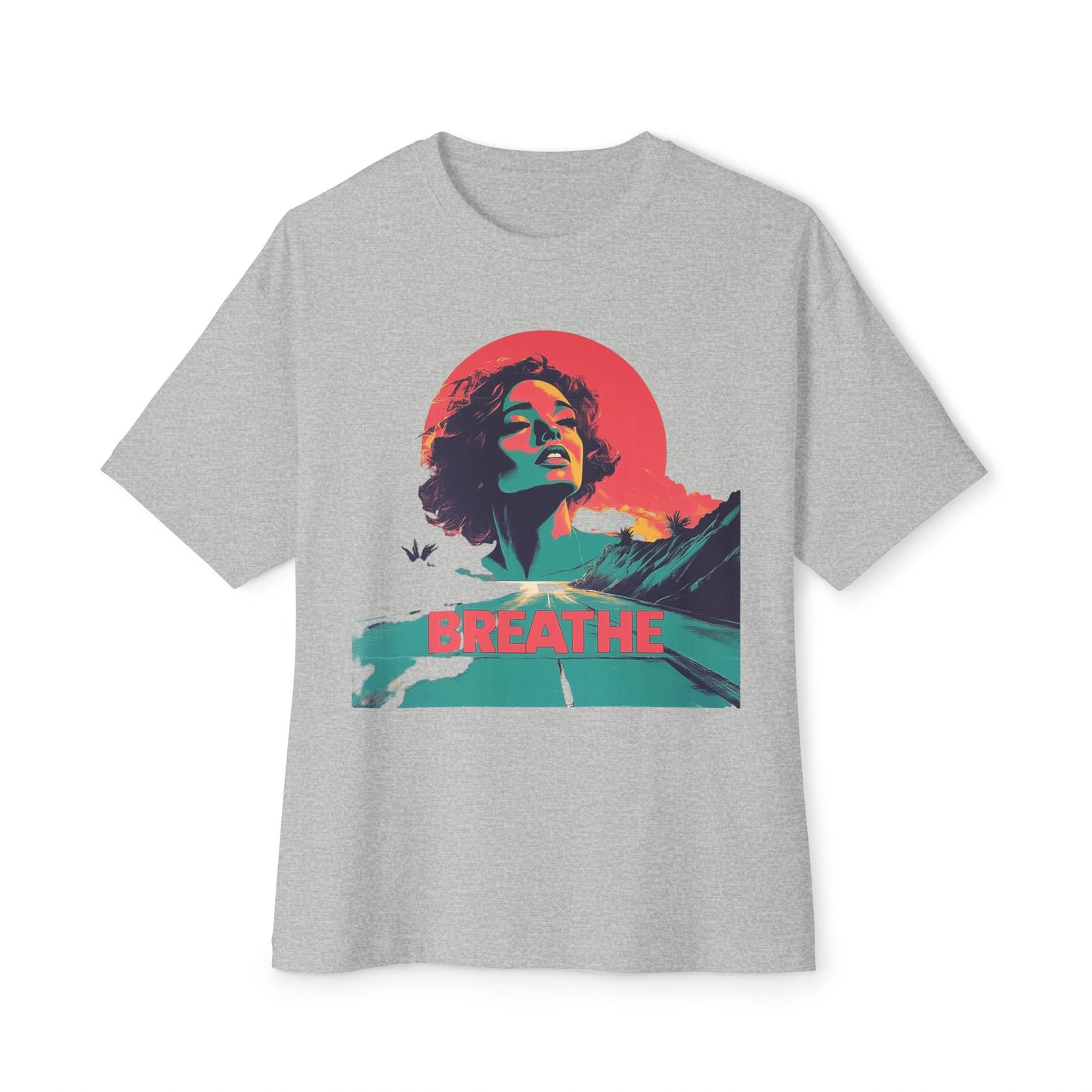Oversized Boxy Breathe Tee