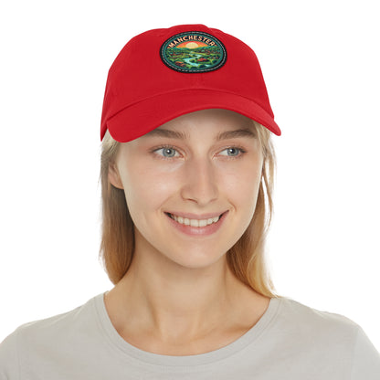 Manchester Leather Patch Hat