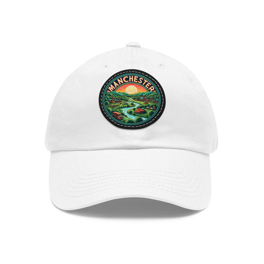 Manchester Leather Patch Hat