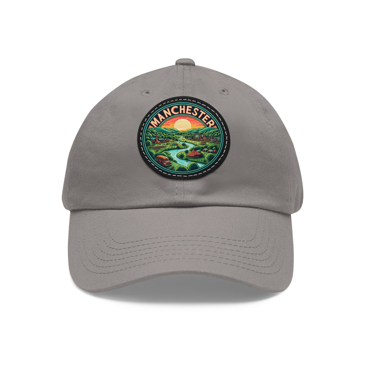 Manchester Leather Patch Hat