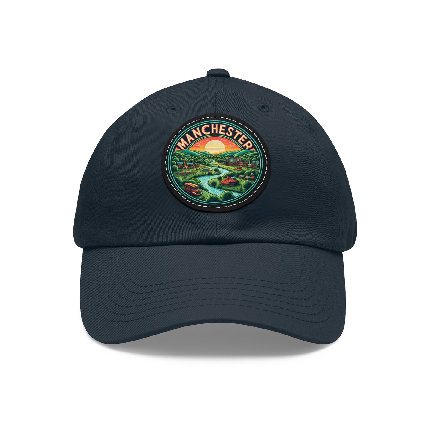 Manchester Leather Patch Hat