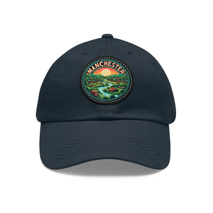 Manchester Leather Patch Hat