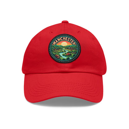 Manchester Leather Patch Hat